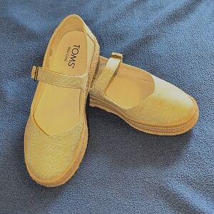 TOMS Carolina Mary Jane Espadrille Shoes